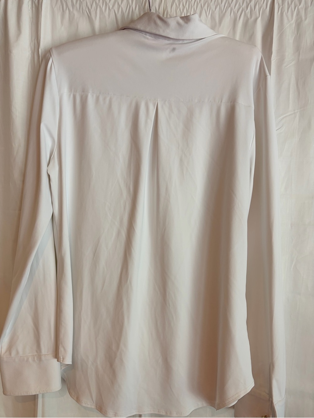 Jude Connally White Knit Long-Sleeve Button-Up Shirt - Picture 3 of 6